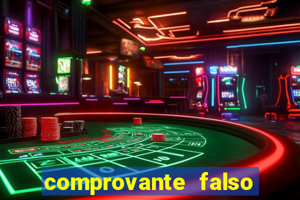 comprovante falso de 50 reais